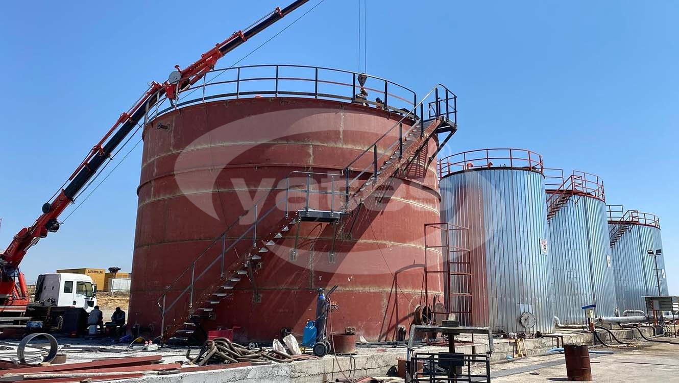 Şanlıurfa Siverek 5000-3000 ve BBL Tank İmalatı Yapım işi 4